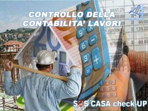 Controllo contabilità lavori edili