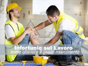 Infortunio sul lavoro risarcimento danni