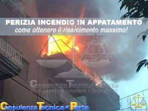 CTP perizia danni incendio appartamento casa