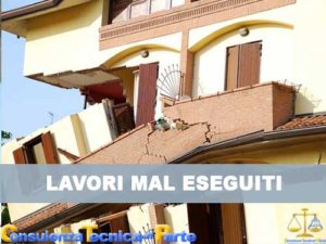 non contestare un lavoro fatto male per tempo può avere gravi conseguenze