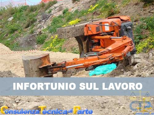Perizia sulla dinamica di un infortunio sul lavoro