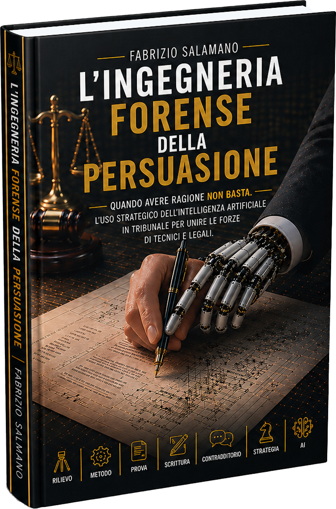 Copertina di «Ingegneria Forense della Persuasione» di Fabrizio Salamano